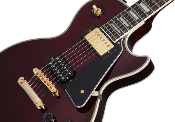 Gitara elektryczna Jerry Cantrell "Wino" Les Paul Custom Dark Wine Red + Futerał
