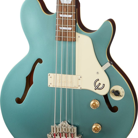 Gitara basowa Epiphone Jack Casady Bass Faded Pelham Blue