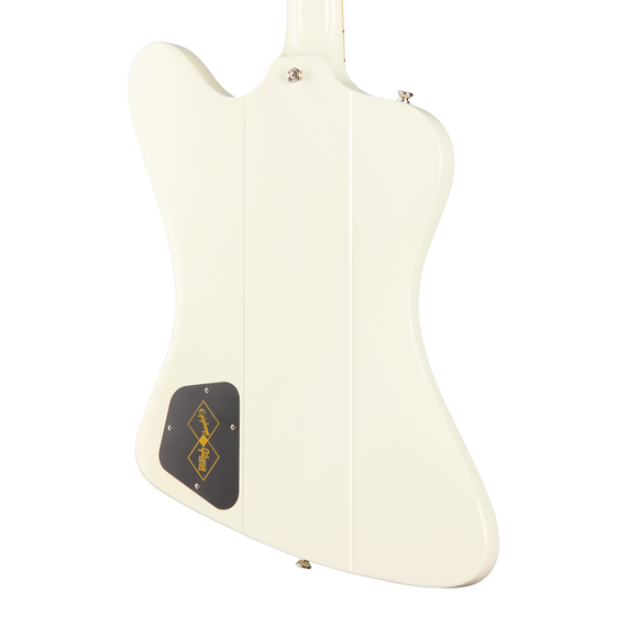 Epiphone 1963 Firebird V With Maestro Vibrola Reissue Polaris White gitara elektryczna