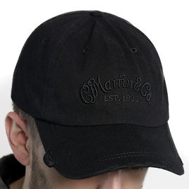 Martin Hat BallCap PickHat Black w/Black Logo czapka