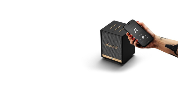 Głośnik przenośny Marshall Uxbridge Alexa Black
