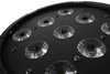 Zestaw 4 x Fractal Lights PAR LED 9x10 W + Pokrowiec