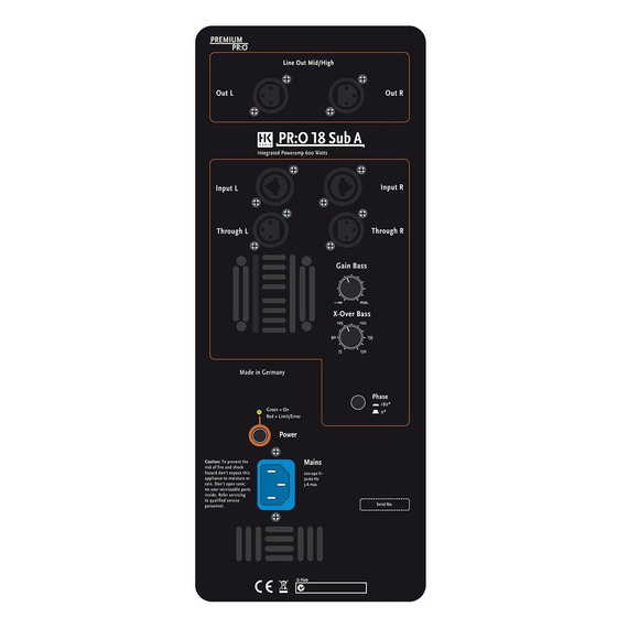 HK Audio PR:O 18 SUB A - Aktywna Kolumna Niskotonowa