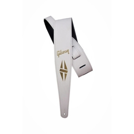 Gibson The Split-Diamond, white pasek gitarowy