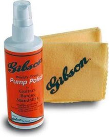 Płyn do czyszczenia gitar Gibson Pump Polish + ściereczka polerująca AIGG-950
