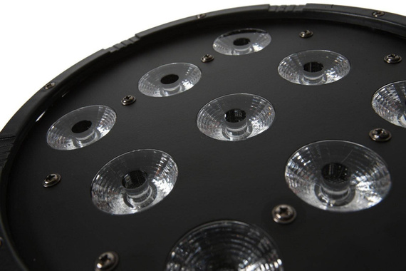 Zestaw 4 x Fractal Lights PAR LED 9x10 W + Pokrowiec