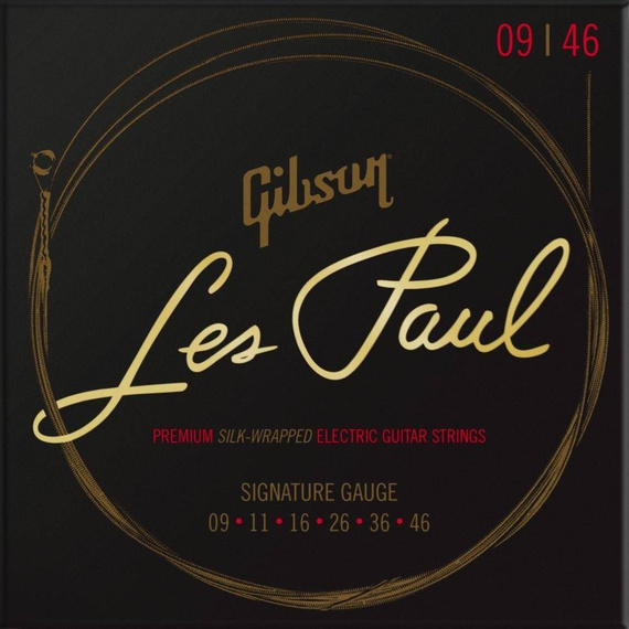 Gibson SEG-LES Les Paul Premium Electric Guitar Strings struny do gitary elektrycznej