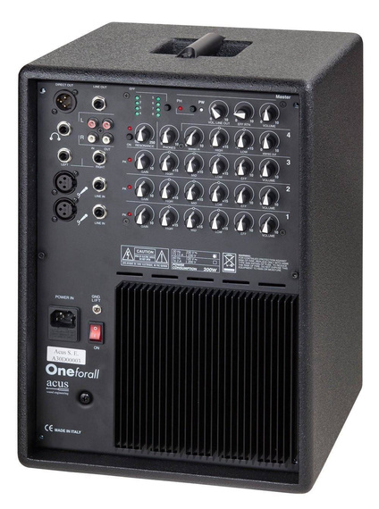 Acus One Forall black - wzmacniacz do instrumentów akustycznych