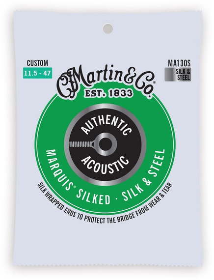 Martin MA130S – struny Silk & Steel do gitary akustycznej