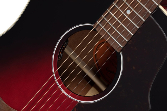 Epiphone Slash J-45 Vermillion Burst Gitara Elektro - Akustyczna + Futerał