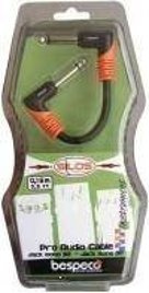 Kabel instrumentalny Bespeco Jack/ Jack kątowy 0,3m SLPP030