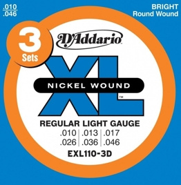 D'Addario EXL110-3D