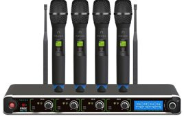 Novox FREE PRO H4 – zestaw 4 mikrofonów bezprzewodowych