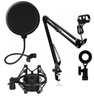 Zestaw USB Statyw + Pop Filtr + Kosz Czarny