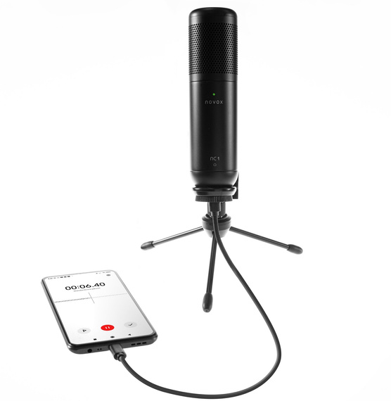 Mikrofon pojemnościowy Novox NC1 USB-C