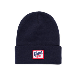 Gibson USA Cuffed Beanie Navy – czapka zimowa