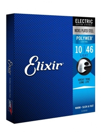 Elixir 12050 PolyWeb Light 10-46 – struny do gitary elektrycznej