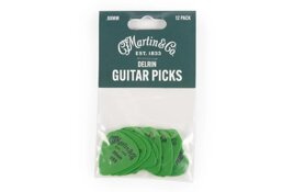 Martin Pick Pack351 Delrin 88mm GREEN kostki do gitary