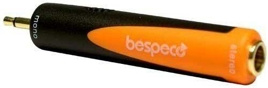 Bespeco SLAD135 – przejściówka Jack 6.3 stereo / 3.5 mono