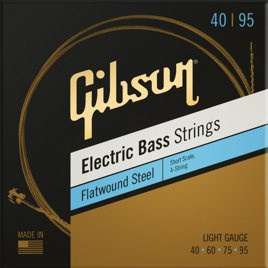 Gibson Short Scale Flatwound EB 040-095 Light – struny basowe