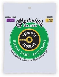 Martin MA175S CustomLight 80/20 – struny do gitary akustycznej