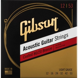 Gibson SAG-CBRW12 80/20 Coated – struny do gitary akustycznej
