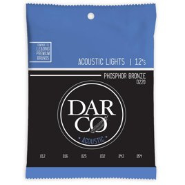 Darco D220 Light 12-54 – struny do gitary akustycznej fosfor-brąz