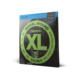 D'Addario EXL165-5 – struny do gitary basowej 5-strunowej