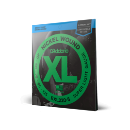 D'Addario EXL220-5 struny basowe