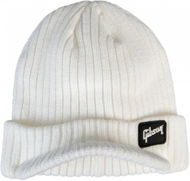 Gibson Radar Knit Beanie White – czapka zimowa