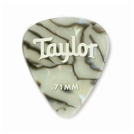Kostki gitarowe Taylor Celluloid 351 Abalone 1,21mm 12-pk