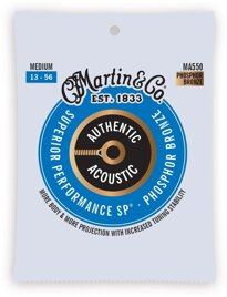 Martin Authentic Acoustic, 3 Packs, Medium, 92/8 Value Pack (13-56) struny do gitary akustycznej
