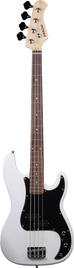 Gitara basowa Arrow Session Bass 4 Snow White Rosewood/Black