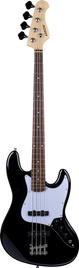 Gitara basowa ARROW Louisiana 4 Bass Night Black Rosewood/White