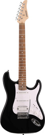 Arrow Tonecaster ST211 Abyss Black Rosewood/White – gitara elektryczna