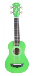 Arrow PB10 GR Soprano Green – ukulele sopranowe z pokrowcem