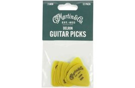Martin Pick Pack 351 Delrin .73mm Yellow – kostki do gitary