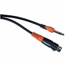 Przewód mikrofonowy Bespeco Jack/ XLR SLSF100 1m