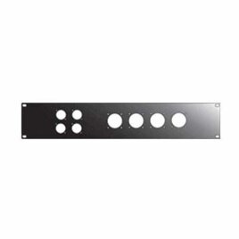 Bespeco PR4SPXL panel 2U 4x otwór na speakon + 4x otwór cannon
