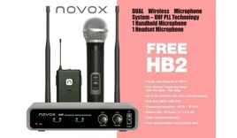 Zestaw mikrofonów bezprzewodowych Novox FREE HB2