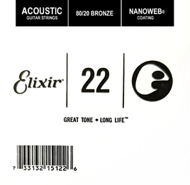 Elixir 15122 struna pojedyncza NW 022