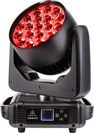 Fractal Lights SOLORAY 19x12W Zoom Moving Head Light - lampa LED