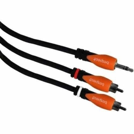 Kabel Bespeco mini Jack TRS/ 2x RCA SLYMSR300 3m