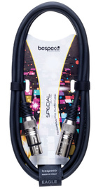 Bespeco DMX015 – kabel XLR męski–żeński 3P 15 m