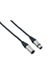 Bespeco DMX005N - kabel cannon męski na cannon żeński 3PN, 5m