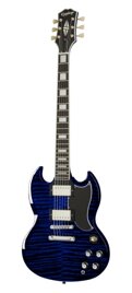 Epiphone SG Custom Figured (Incl. Premium Gig Bag) Viper Blue gitara elektryczna