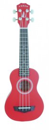 Ukulele sopranowe z pokrowcem Arrow PB10 R2 Soprano Red#2